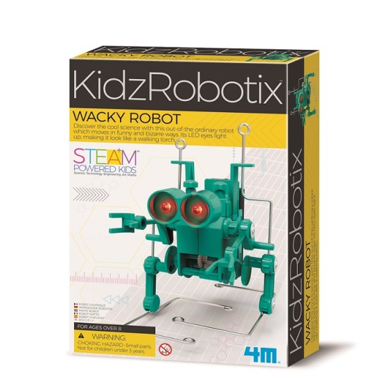 4M KidzRobotix Κατασκευή Τρελό Ρομπότ