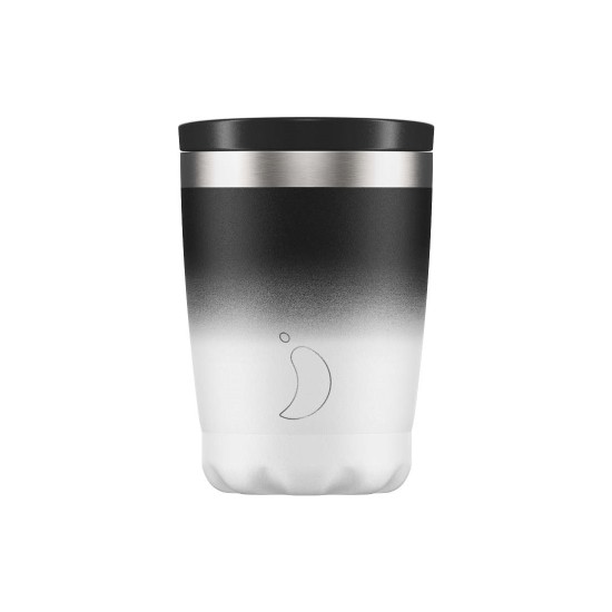 Chilly's ανοξείδωτο ποτήρι καφέ 340 ml, gradient monochrome