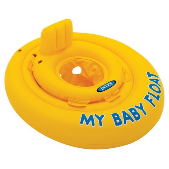 Intex Baby Float Φουσκωτή κίτρινη σχεδία 