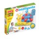 Quercetti FantaColor Baby 3D ψηφιδωτό με κουμπιά σε διάφανη θήκη, 33 τεμάχια