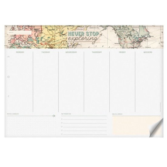 Legami Εβδομαδιαίο Ημερολόγιο - Planner Χάρτης 