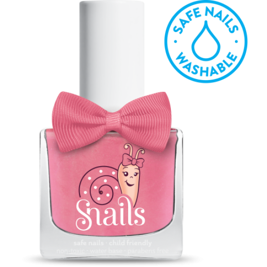 Snails Παιδικό υποαλλεργικό βερνίκι νυχιών,Fairytale ,ροζ 
