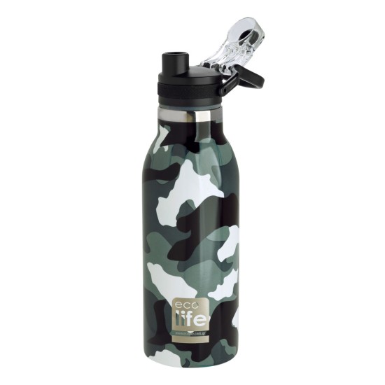 Ecolife Μπουκάλι θερμός Camouflage 550ml