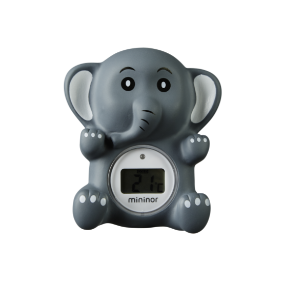 Mininor Ψηφιακό Θερμόμετρο Μπάνιου Ελέφαντας