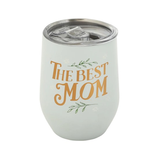 Pearhead Ποτήρι κρασιού με καπάκι ''The Best Mom''