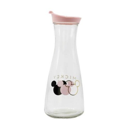 Disney Γυάλινο Μπουκάλι Mickey Mouse 900ml